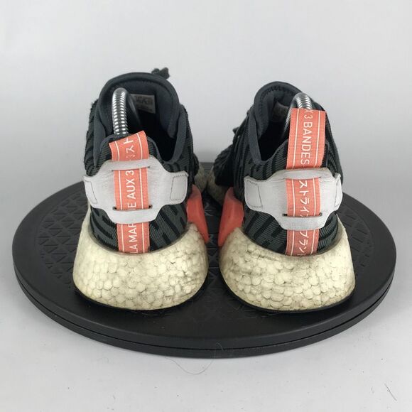 Adidas NMD R2 Green Athletic Running Shoes BA7259 Women’s Size 7 - Picture 6 of 12